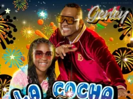 Gerley presentando su nuevo sencillo “LA COCHA B💣MBA” ante miles de fanáticos.