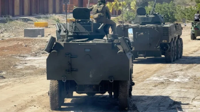 Ejercicios militares Caribe 200 en La Orchila con buques y drones para migrantes latinos exterior
