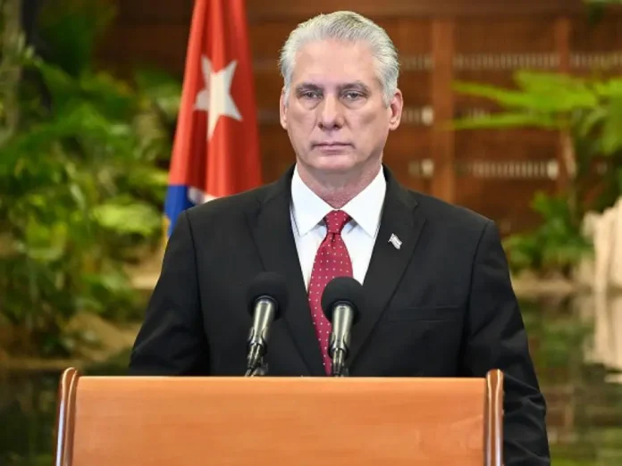 DÍAZ‑CANEL DICE DIÁLOGO CON EE. UU. SOLO “SIN PRESIONES”