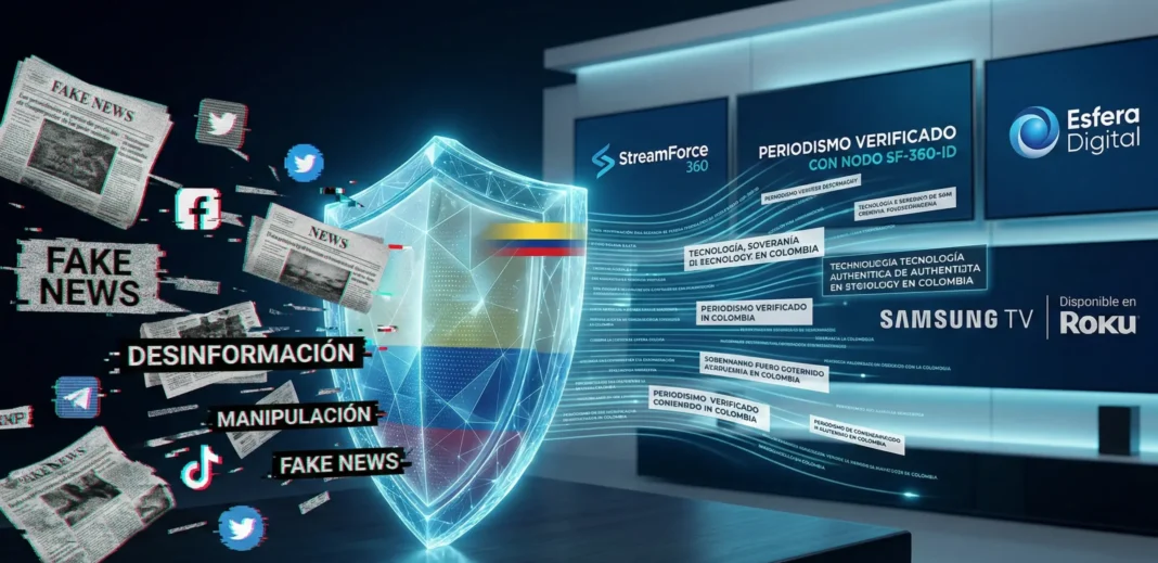 Escudo digital contra Fake News utilizando la infraestructura soberana de StreamForce 360