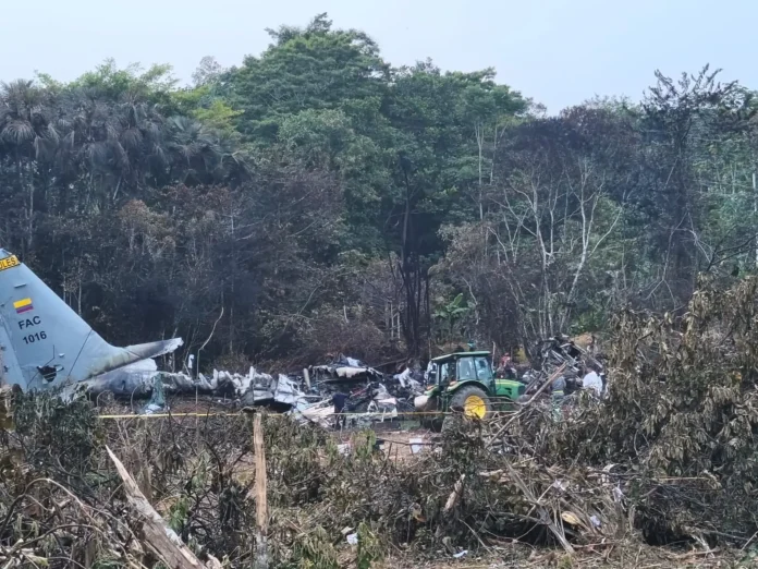 Infografía analítica de la Ejecución presupuestal defensa Colombia 2026 comparando los recursos asignados frente al 0% de ejecución en mantenimiento de aeronaves y equipos del Ejército tras el accidente en Puerto Leguízamo.
