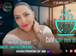 Lili Avila artista invitada en Café con mis Amigos con la Dra. Ana María Agudelo.