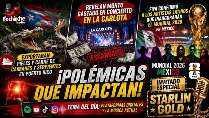 El Bochinche Radio: Exportación de Caimanes en Puerto Rico y Mundial 2026 l Bochinche Radio DLC TV West Palm Beach