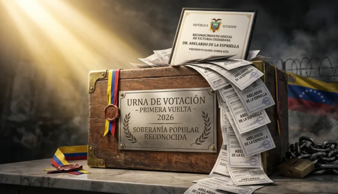 Abelardo de la Espriella recibe el respaldo del presidente Daniel Noboa