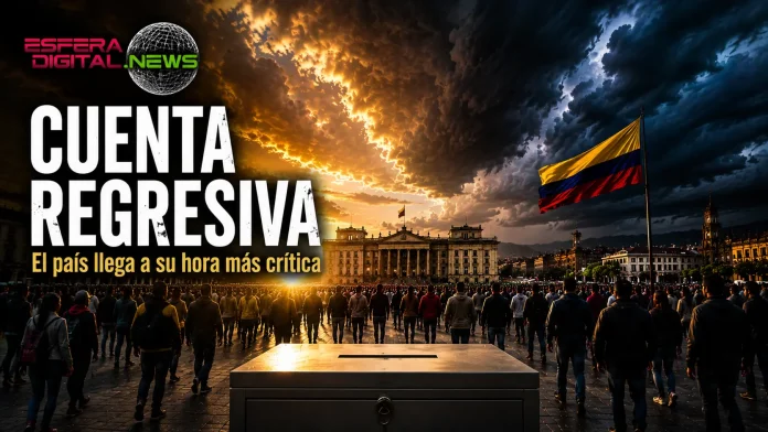 Abelardo de la Espriella e Iván Cepeda en sus respectivos cierres de campaña previos a la segunda vuelta presidencial.
